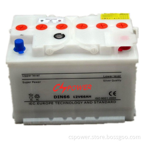 Dry Charged Automotive Batteries DIN Standard